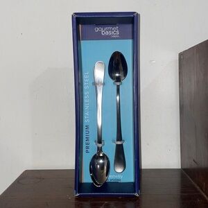 •NWT• Stainless Steel Long Spoons
